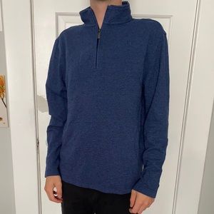 Van Heusen never worn blue half zip